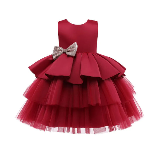 Dress for Kid Girl Sequin Star Princess 3-8Y Children's